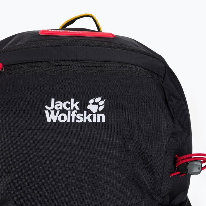 Turistický batoh Jack Wolfskin Wolftrail 22 Recco černý 2010211_6000_OS 4
