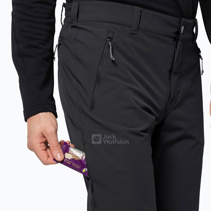 Pánské trekové kalhoty Jack Wolfskin Activate XT černé 1503755 3