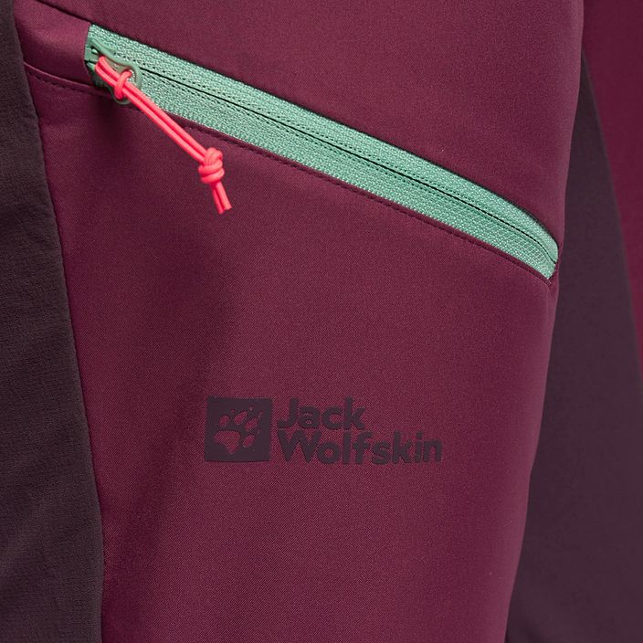 Jack Wolfskin dámské lyžařské kalhoty Alpspitze pink 1507531 5