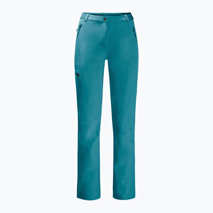 Jack Wolfskin dámské trekové kalhoty Geigelstein modré 1507731 8