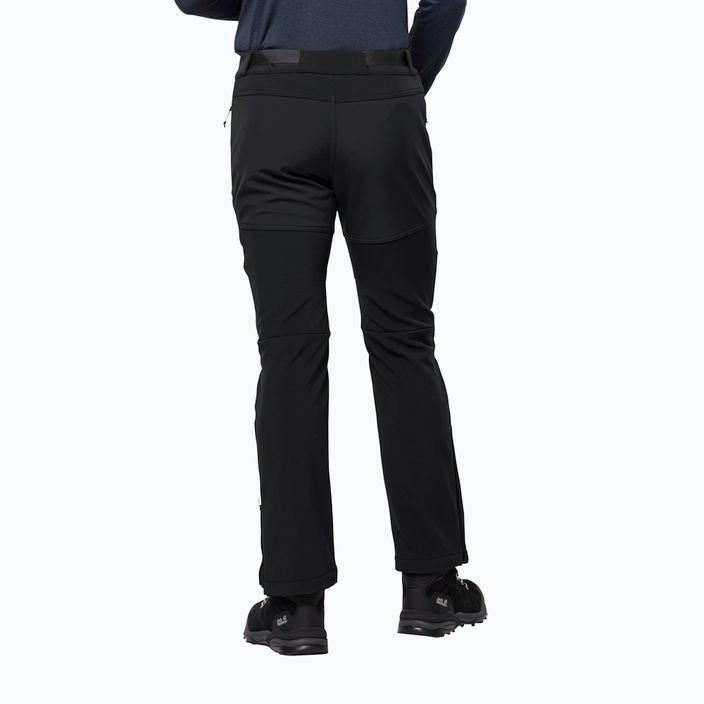 Pánské trekové kalhoty Jack Wolfskin Stollberg black 1507821 2