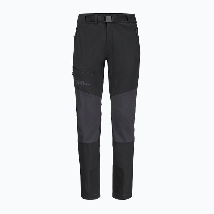 Pánské softshellové kalhoty Jack Wolfskin Ziegspitz černé 1507841 6