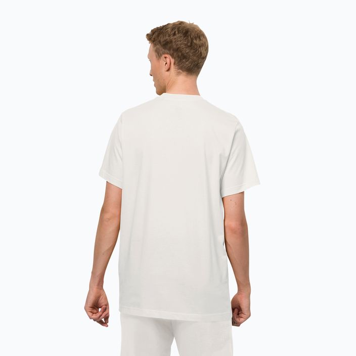 Pánské tričko Jack Wolfskin Essential bílé 1808382_5000 2