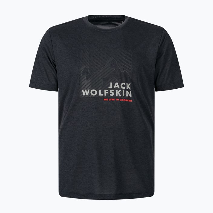 Pánské tričko Jack Wolfskin Hiking Graphic grey 1808761_6230 4