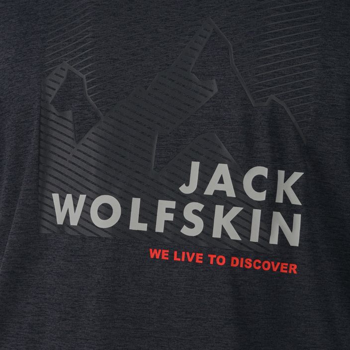 Pánské tričko Jack Wolfskin Hiking Graphic grey 1808761_6230 6