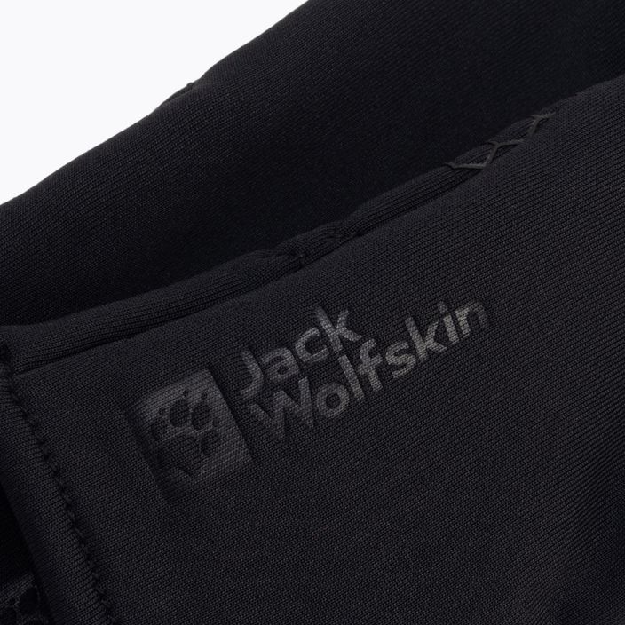Trekingové rukavice Jack Wolfskin Allrounder černé 1910791 5
