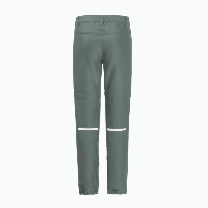 Dětské trekingové kalhoty Jack Wolfskin Active Zip Off zelené1609761 2