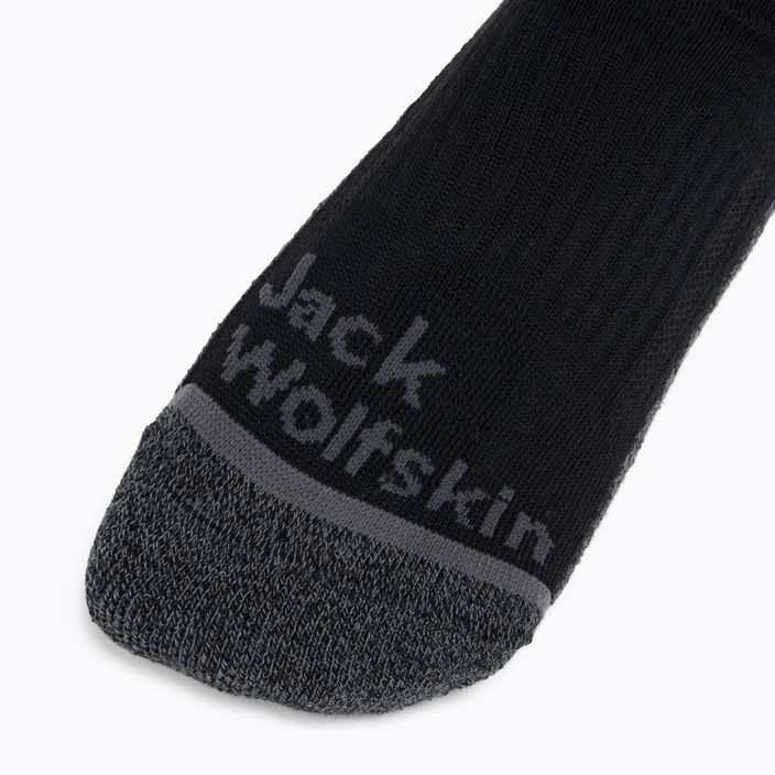 Jack Wolfskin Trek Func CL C trekové ponožky černé 3