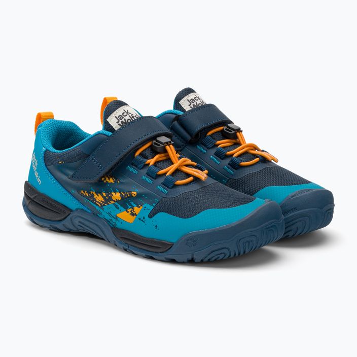 Dětské trekingové boty Jack Wolfskin Vili Action Low tmavě modré 4056851 4