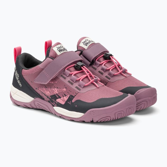 Dětské trekingové boty Jack Wolfskin Vili Action Low růžové 4056851 4
