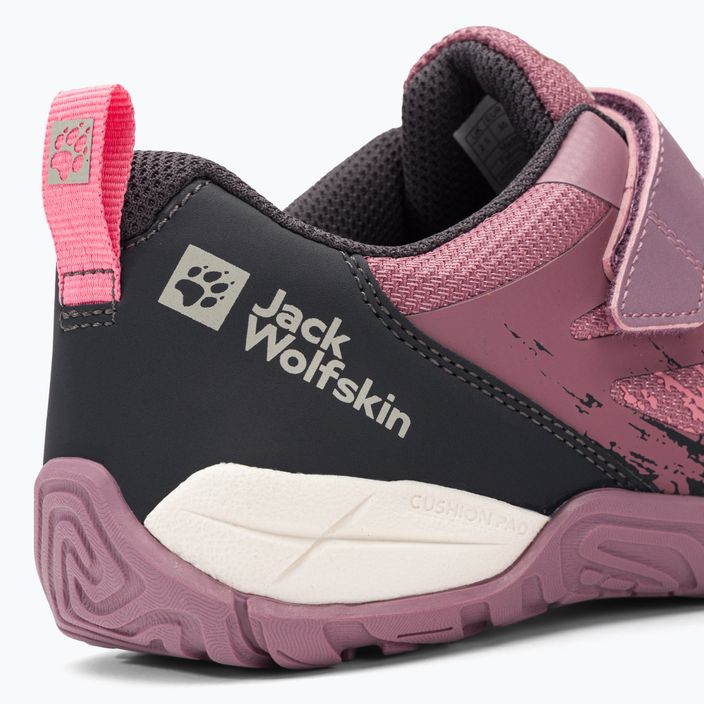 Dětské trekingové boty Jack Wolfskin Vili Action Low růžové 4056851 8