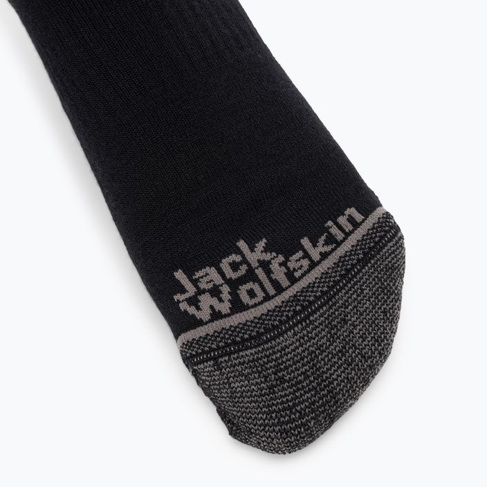 Jack Wolfskin Urban Merino CL C trekové ponožky černé 4