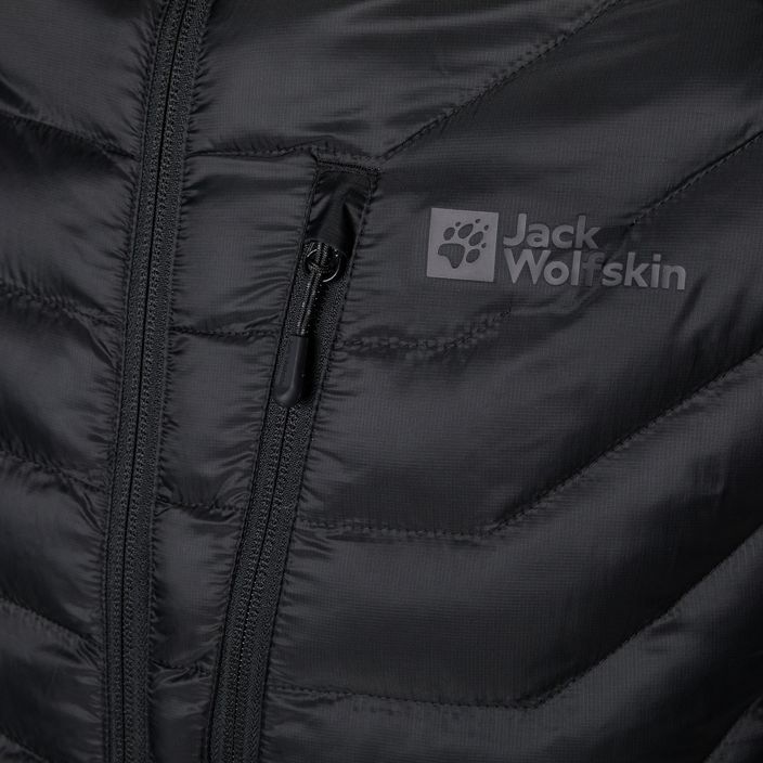 Jack Wolfskin Routeburn Pro Ins pánská péřová bunda černá 8