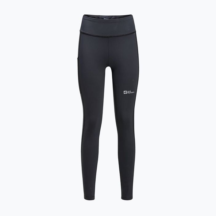 Dámské trekové kalhoty Jack Wolfskin Klintal Tights black 4