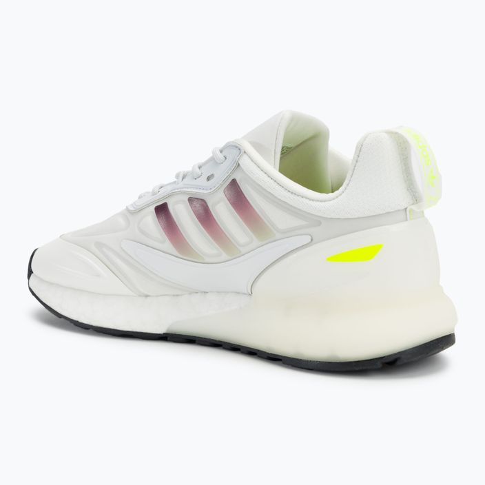 Dětské boty Adidas ZX 2K Boost 2.0 crystal white/solar yellow/off white 3