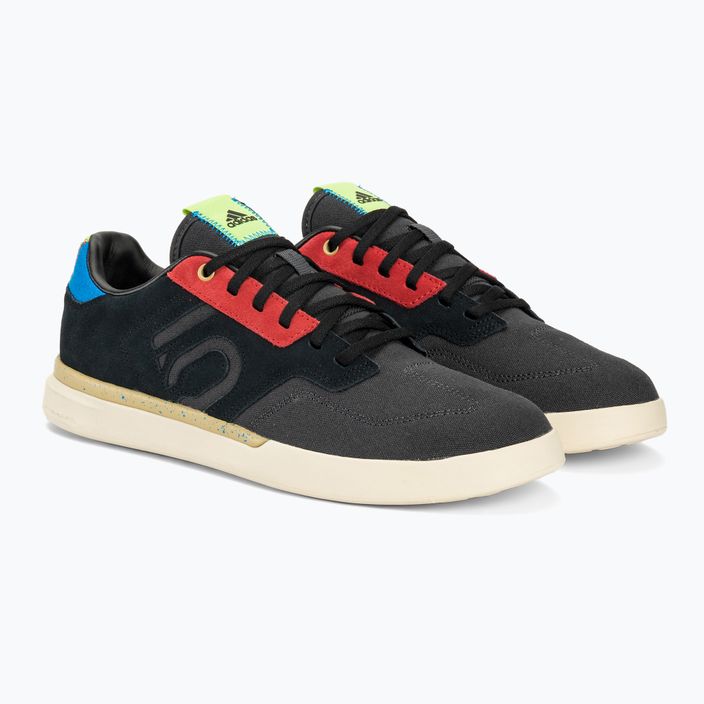 Pánská cyklistická obuv adidas FIVE TEN Sleuth core black/carbon/wonder white platform 5