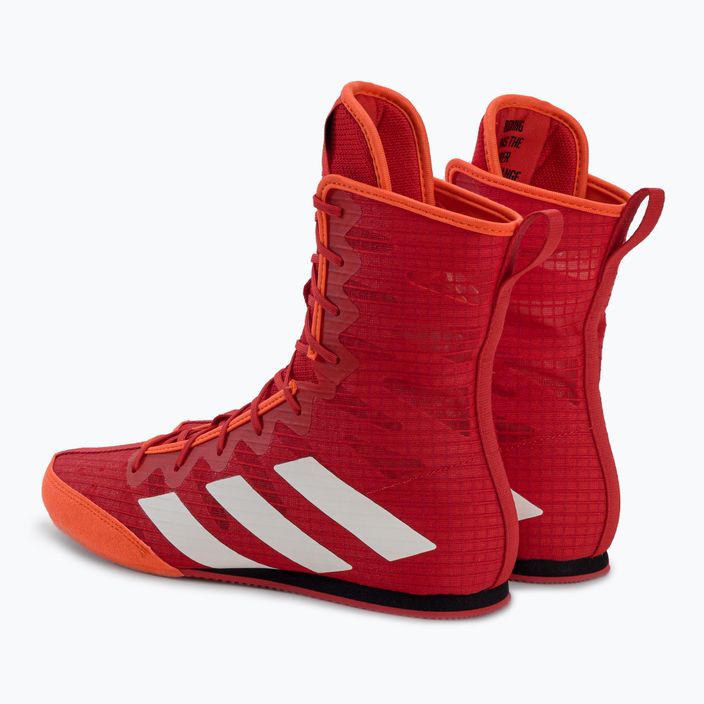 Pánské boxerské boty adidas Box Hog 4 red GW1403 3