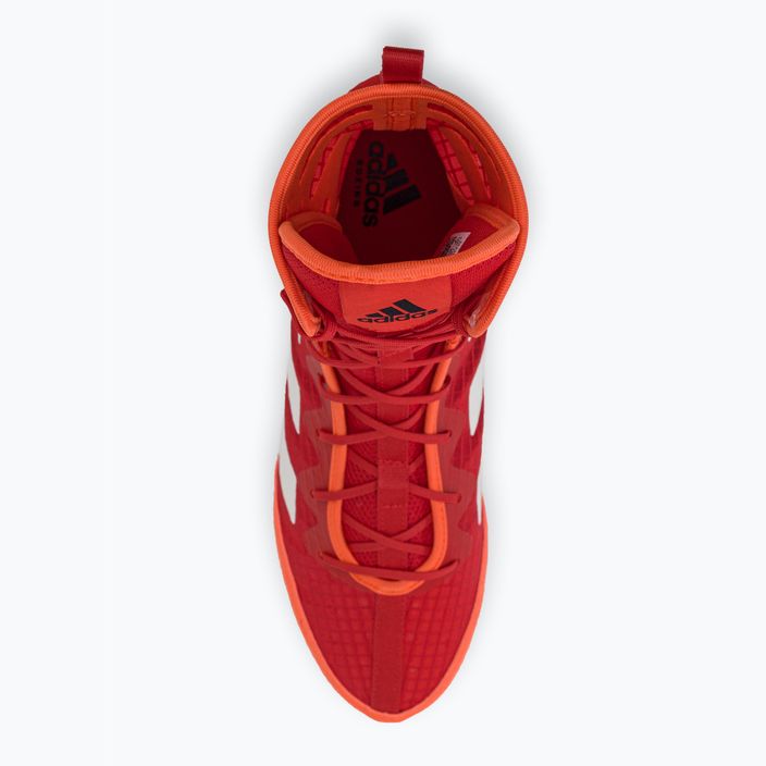 Pánské boxerské boty adidas Box Hog 4 red GW1403 6