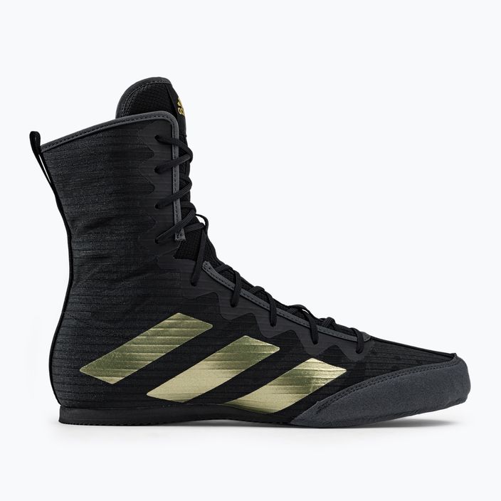 Boxerské boty adidas Box Hog 4 černo-zlatý GZ6116 2