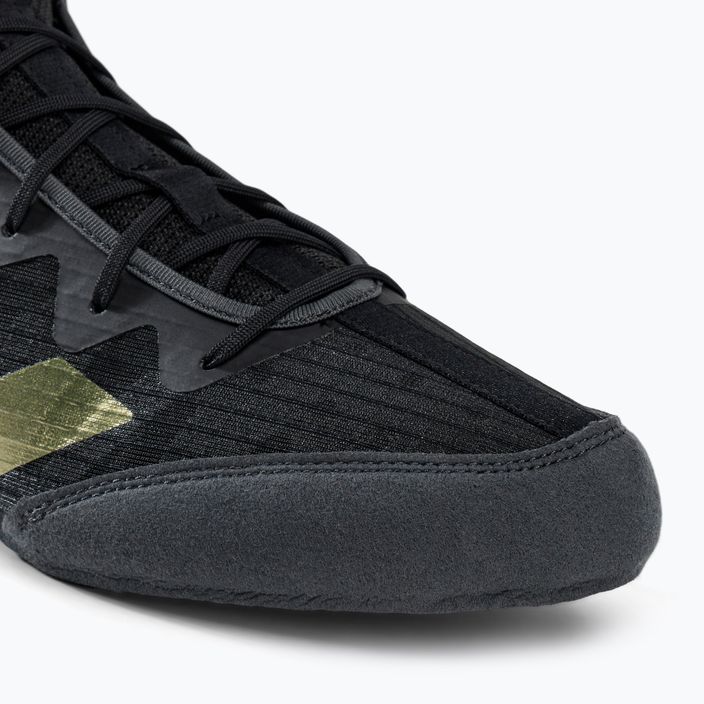 Boxerské boty adidas Box Hog 4 černo-zlatý GZ6116 7