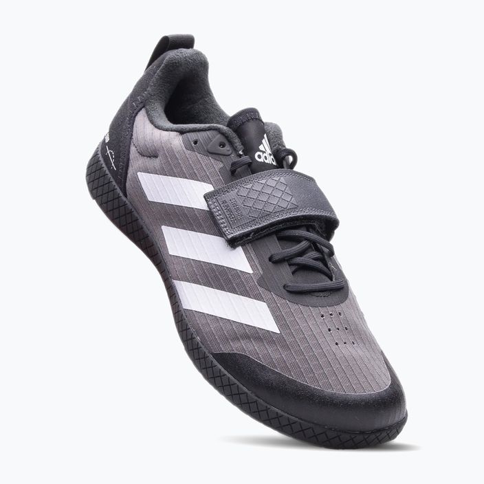 adidas The Total šedočerné tréninkové boty GW6354 15