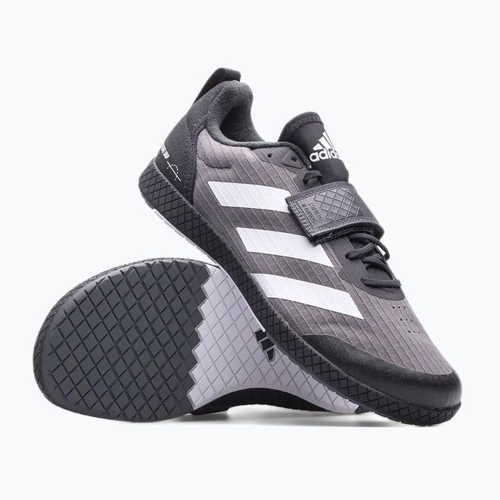 adidas The Total šedočerné tréninkové boty GW6354 16