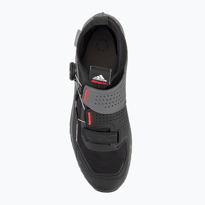 Pánská MTB cyklistická obuv adidas FIVE TEN Trailcross Pro Clip In grey five/core black/red 7