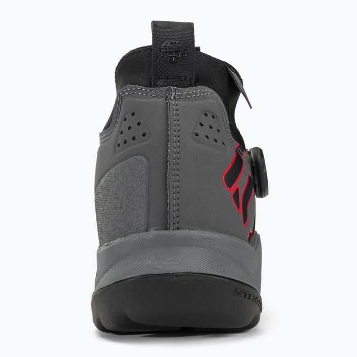 Pánská MTB cyklistická obuv adidas FIVE TEN Trailcross Pro Clip In grey five/core black/red 8