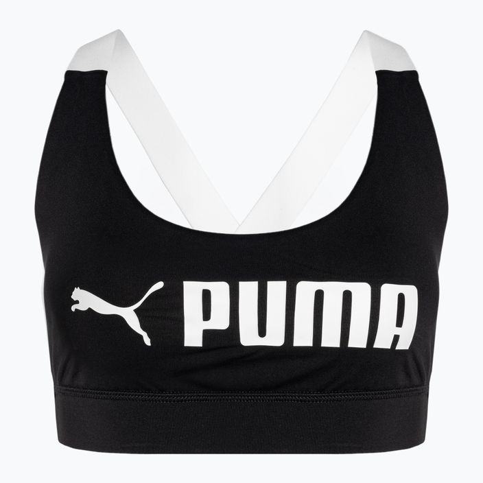 Fitness podprsenka PUMA Mid Impact Puma Fit puma černá