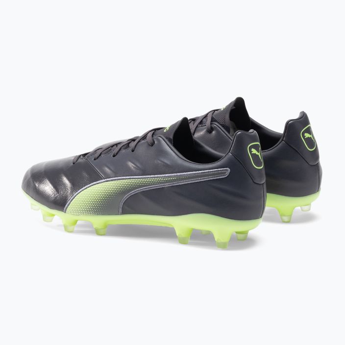 PUMA King Pro 21 FG pánské fotbalové boty black-green 106549 05 3