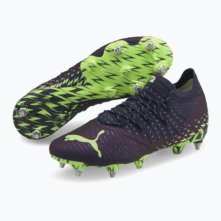 PUMA Future Z 1.4 MXSG pánské fotbalové boty black-green 106988 01 13
