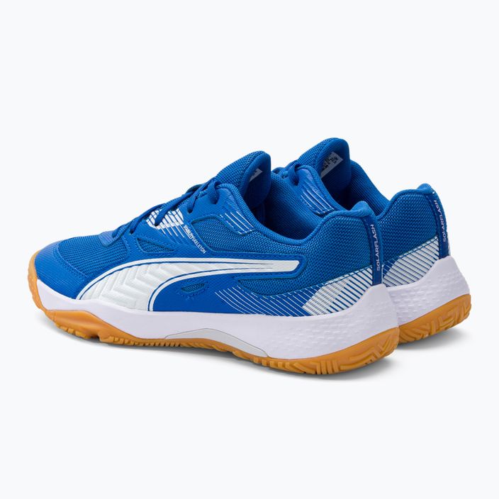 Dětská volejbalová obuv PUMA Solarflash Jr II modro-bílé 10688303 3
