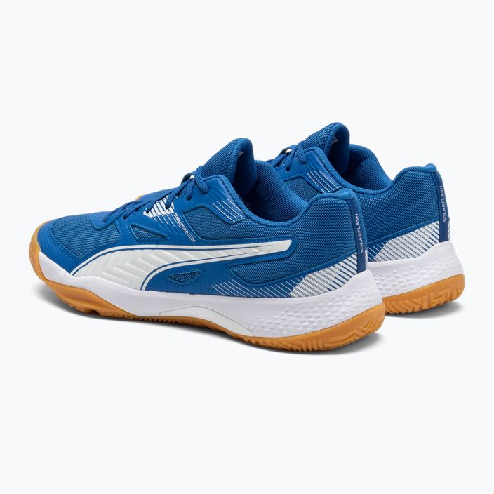 Volejbalové boty PUMA Solarflash II modro-bílé 10688203 3