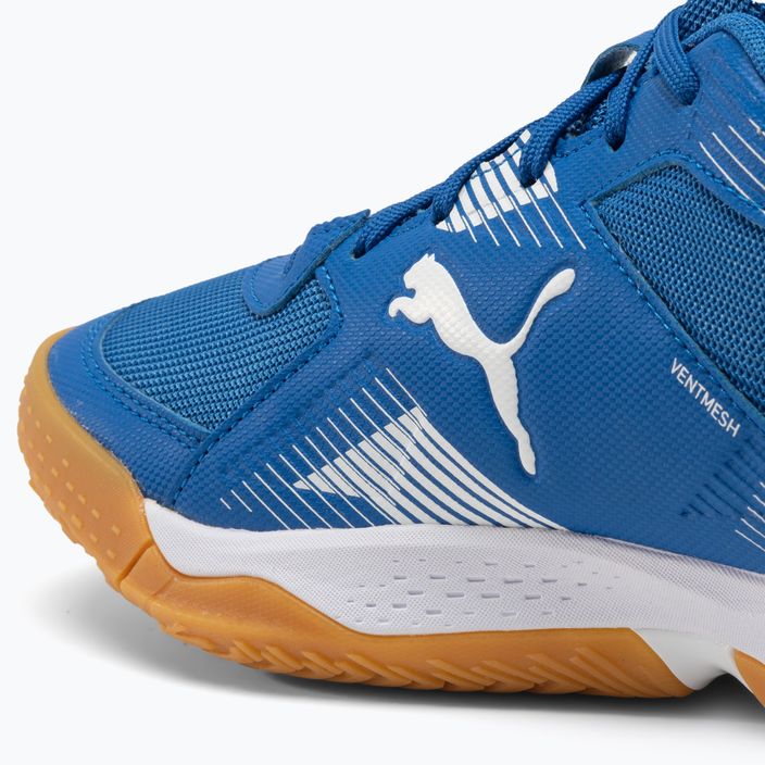 Volejbalové boty PUMA Solarflash II modro-bílé 10688203 8