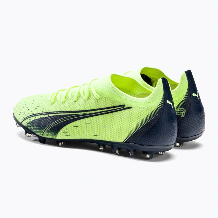 Fotbalové boty PUMA Ultra Match MG zelené 106902 01 3
