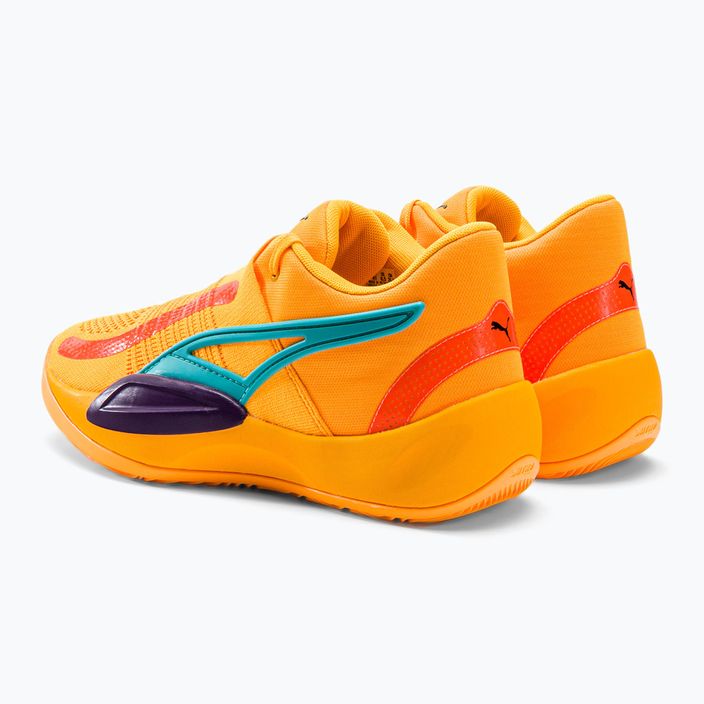 Pánské basketbalové boty Puma Rise Nitro orange 3