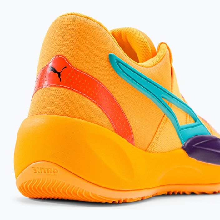 Pánské basketbalové boty Puma Rise Nitro orange 8