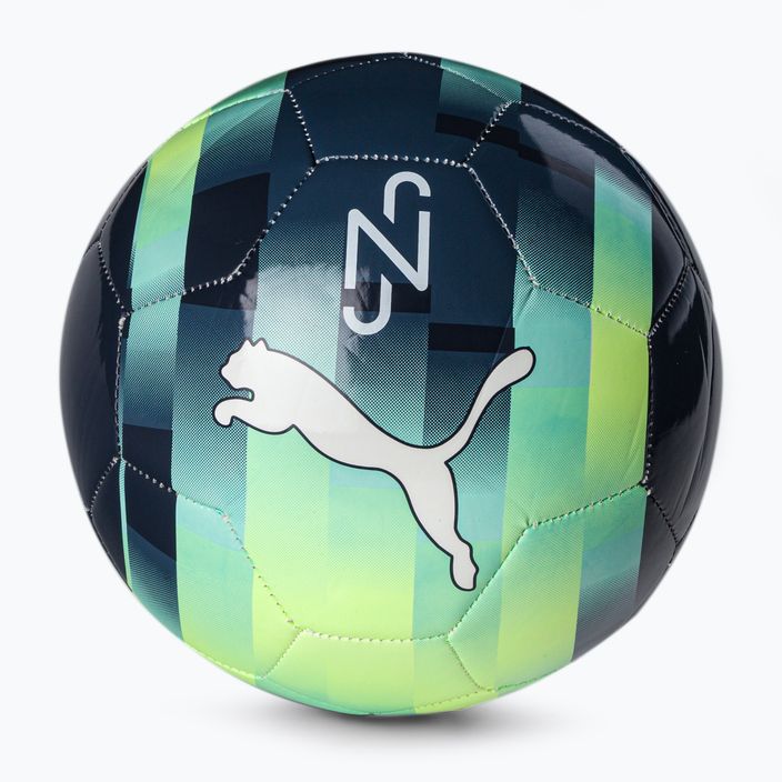 Puma Neymar Graphic fotbalový míč černozelený 08388401 2