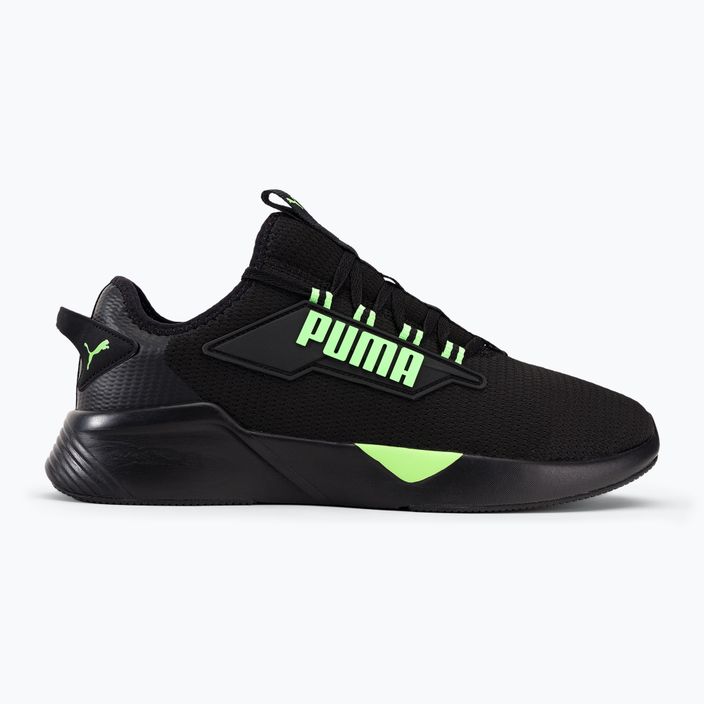 Pánská běžecká obuv PUMA Retaliate 2 black-green 376676 23 2
