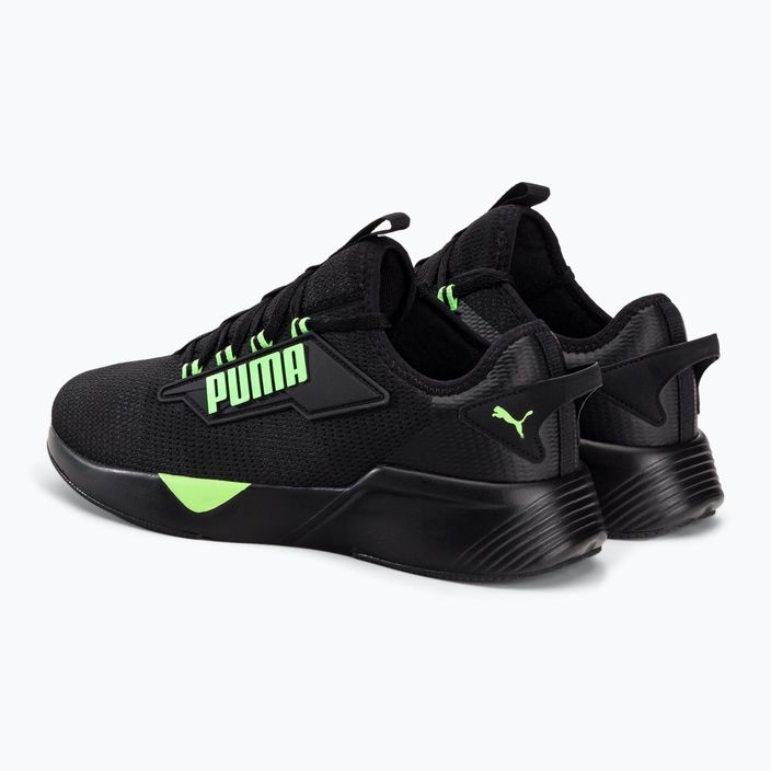 Pánská běžecká obuv PUMA Retaliate 2 black-green 376676 23 4