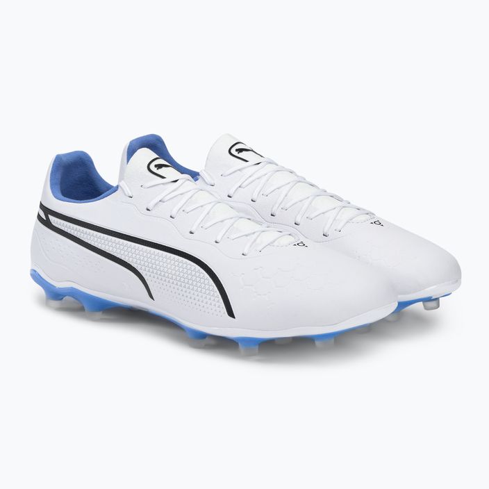 PUMA King Pro FG/AG pánské fotbalové boty bílé 107099 01 4