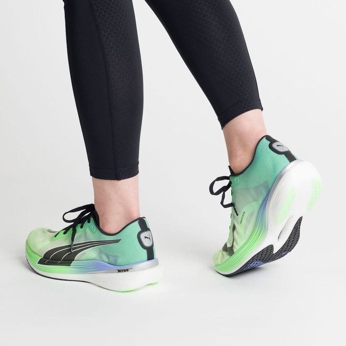 Dámské běžecké boty PUMA Deviate Nitro Elite 2 green 377787 01 3