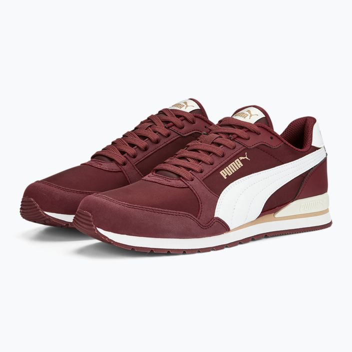 Boty PUMA ST Runner v3 NL team regal red/puma white/dusty tan