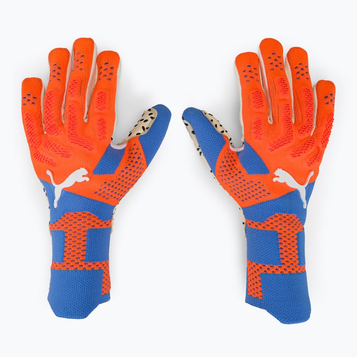 Oranžovo-modré brankářské rukavice PUMA Future Ultimate Nc 041841 01