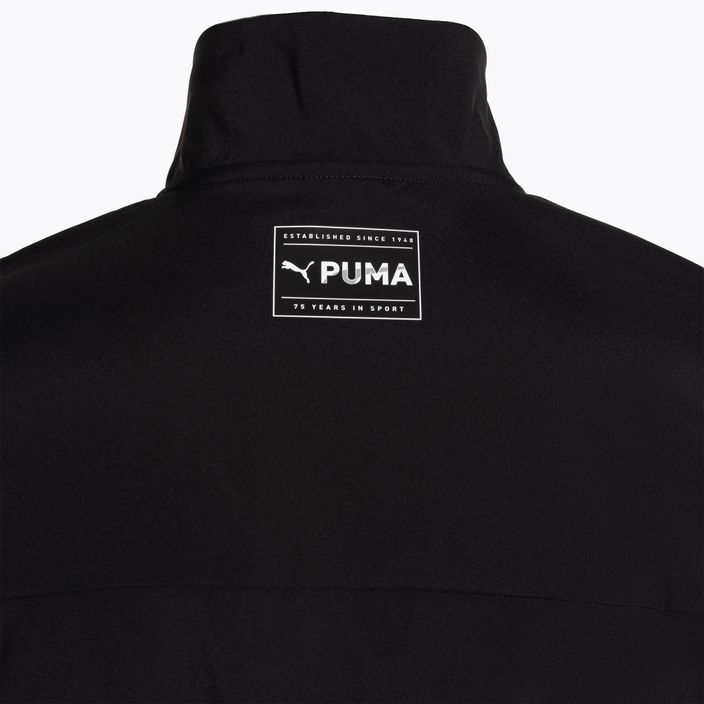 Pánská tréninková mikina PUMA Fit Heritage Woven černá 523106 51 9