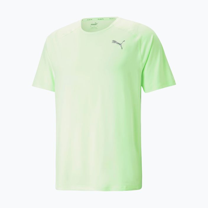 Pánské běžecké tričko PUMA Run Cloudspun green 523269 34