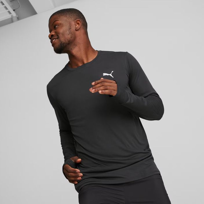 Pánské běžecké tričko longsleeve PUMA Run Favorite black 3