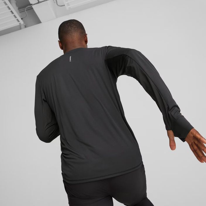 Pánské běžecké tričko longsleeve PUMA Run Favorite black 4