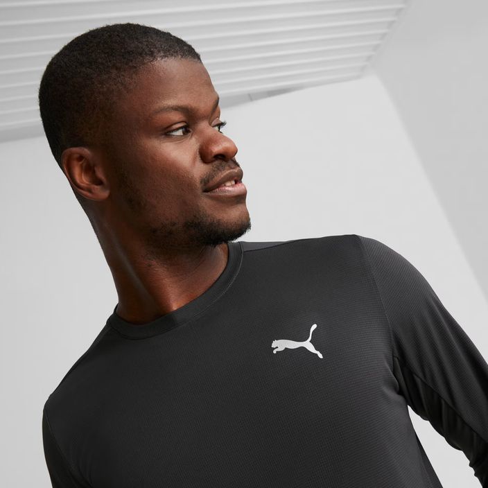 Pánské běžecké tričko longsleeve PUMA Run Favorite black 5