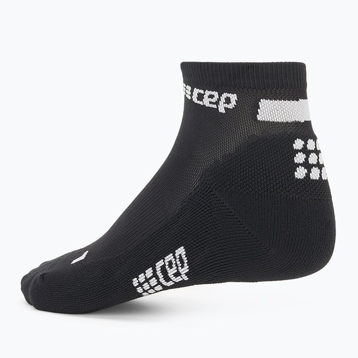 Pánské kompresní běžecké ponožky   CEP 4.0 Low Cut black 3